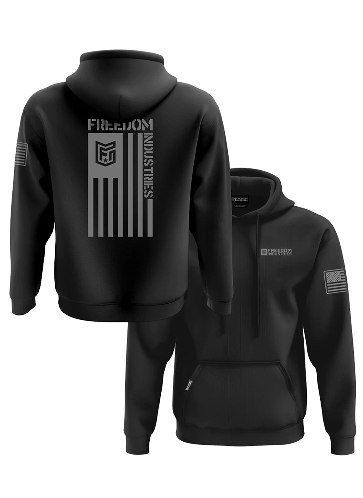 F.I. FREEDOM FLAG CORE HOODY (6577972084808)