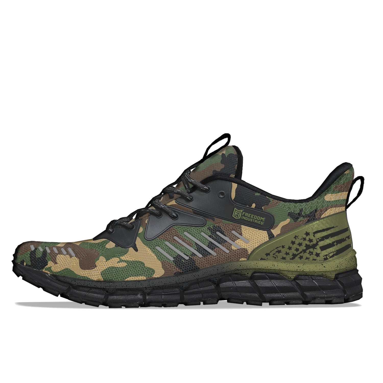 Woodland Sneakers Camouflage Men's XP1-RT Camo Shoes