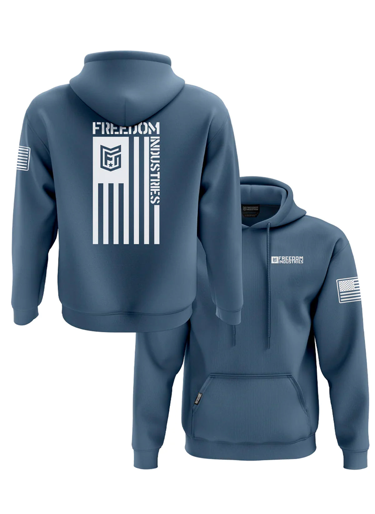 F.I. FREEDOM FLAG CORE HOODY (6577972084808)