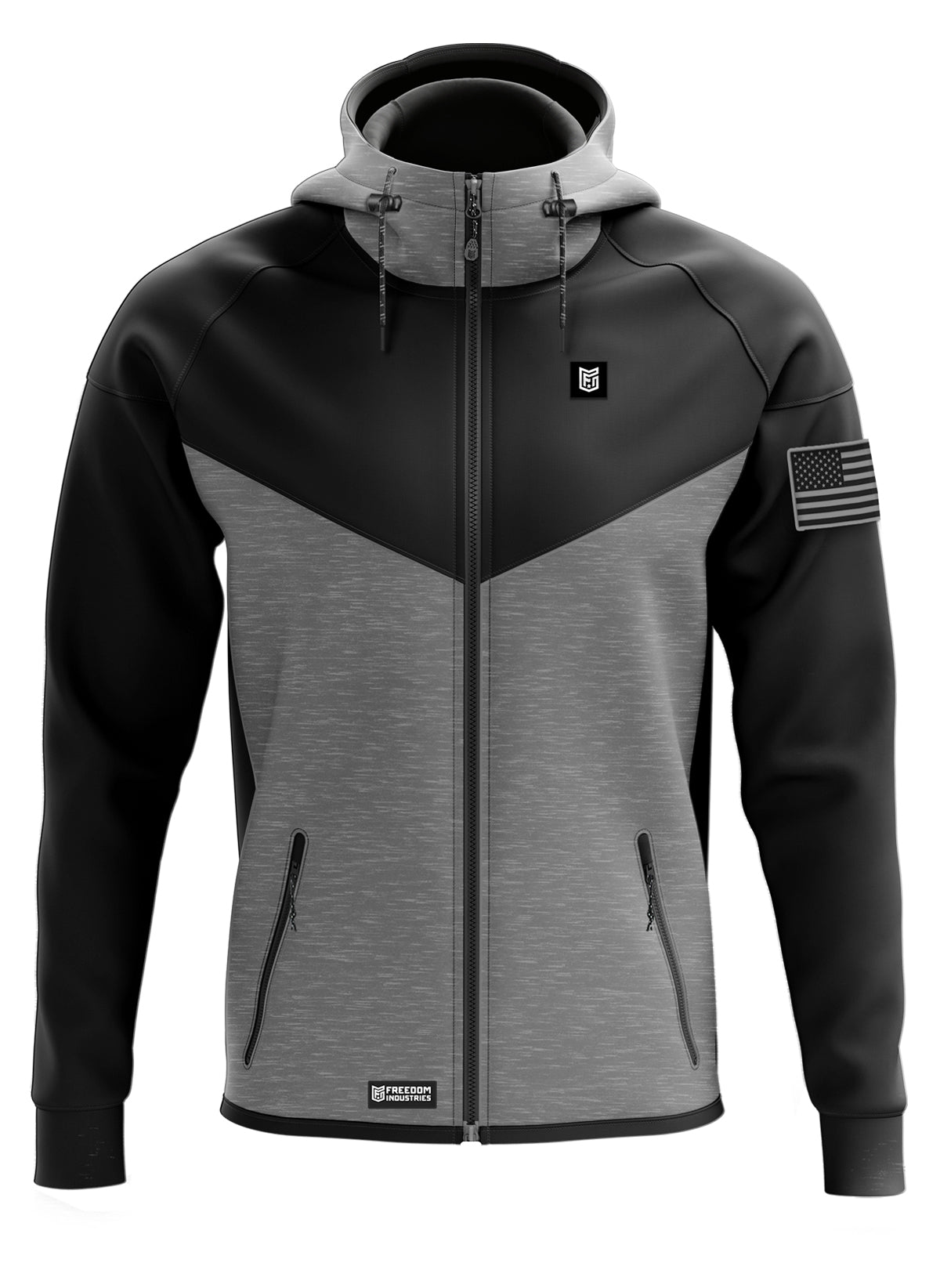 V5 TECH ZIP HOODIE JACKET™ | PHANTOM BLACK (4006476972104)