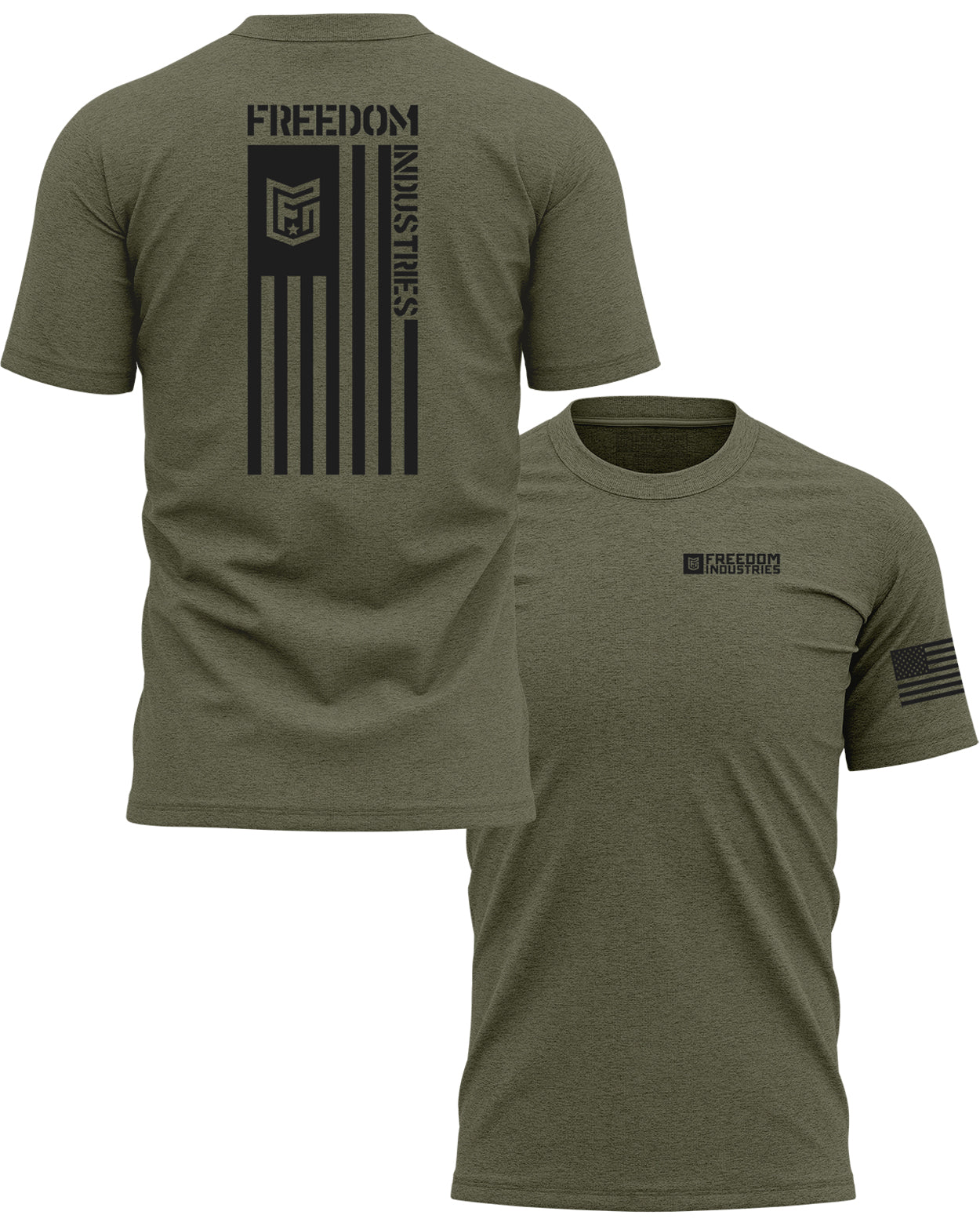 F.I FREEDOM FLAG - PLUS TEE (6751907250248)